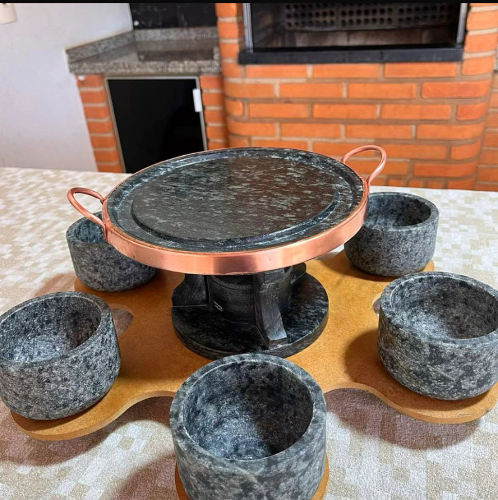 Jogo 9 Peças – Churrasco Giratório 2.0