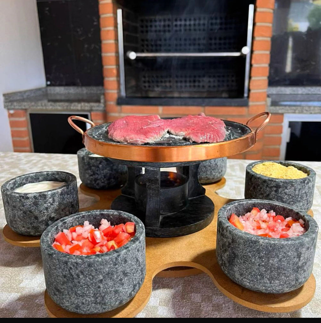 Jogo 9 Peças – Churrasco Giratório 2.0