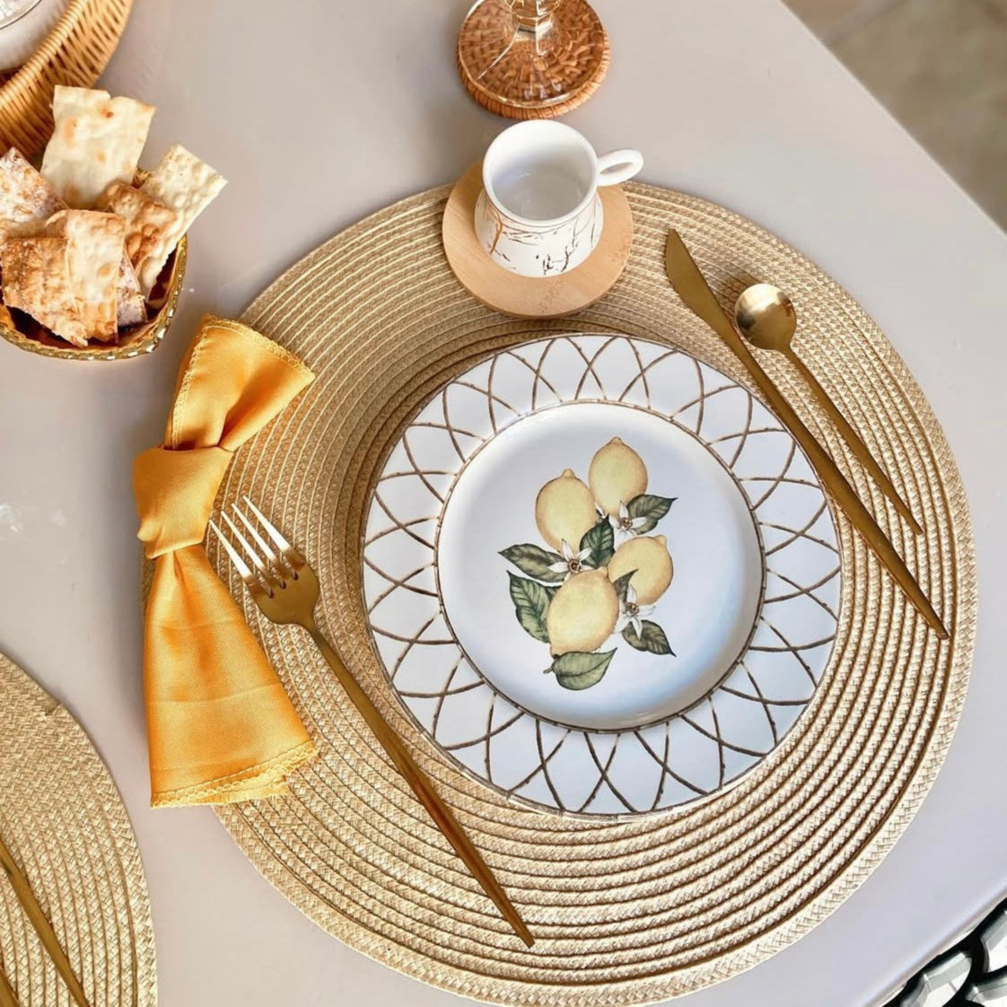 Conjunto de Talheres Dourados Gold Glamour – Em Aço Inox para Mesa Posta Elegante -Compre e  Leve O Dobro