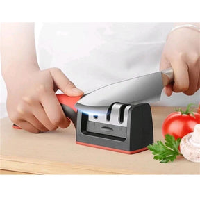 Amolador de Facas 3 em 1 – Praticidade e Corte Preciso na Sua Cozinha