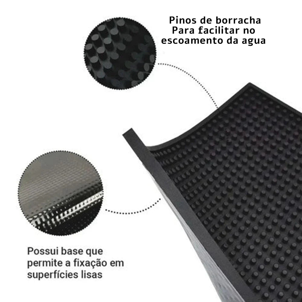 Tapete Escorredor de Louça 45x30 cm – Antiderrapante, Funcional e Elegante
