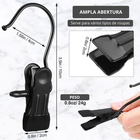 Prendedor de Roupas Antideslizantes Flip + Toalha de Banho De Brinde