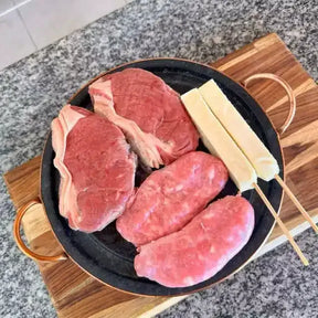 JOGO Churrasco Com 2 Peças