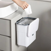 Lixeira Dobrável 9L LixoFlex  para Cozinha, Banheiro e Muito Mais -Lar Equipado