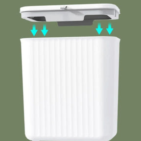 Lixeira Dobrável 9L LixoFlex  para Cozinha, Banheiro e Muito Mais -Lar Equipado